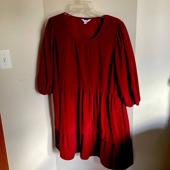 Wine Colored Womens Quite Corduroy Dress | Color: Red | Size: L | Amyheller's Closet Wine Colored Womens Quite Corduroy Dress | Color: Red | Size: L | Amyheller's Closet